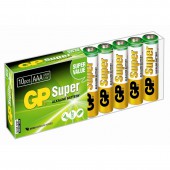 Элементы питания батарейка GP Super, AAA/286/LR03/24А, алкалиновые, 10шт/уп ст.1