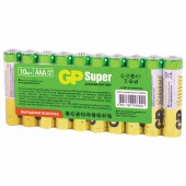 Батарейка GP Super AAA (LR03) 24A алкалиновая, SB10  10шт/уп Батарейка GP Super AAA (LR03) 24A алкалиновая, SB10  10шт/уп