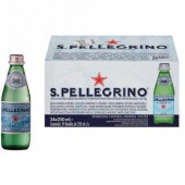 Вода минеральная "San Pellegrino" газ. 0,25л. 24шт/уп ст.1 Вода минеральная "San Pellegrino" газ. 0,25л. 24шт/уп ст.1