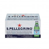 Вода минеральная "San Pellegrino" газ. 0,25л. 24шт/уп ст.1