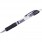 Ручка гелевая Crown, 0,7 мм, автомат, с резин. манжеткой