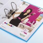 Папка-регистратор Leitz WOW, А4, ламинированный картон, карман, 75 мм Папка-регистратор Leitz WOW, А4, ламинированный картон, карман, 75 мм