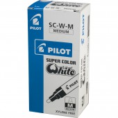 Маркер лаковый Pilot SC-W-M, белый, 2-4 мм, ст.10