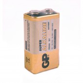 Элементы питания батарейка GP Super, F8/КРОНА/6LR61, 9 V, алкалиновые, ст.1