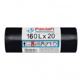 Пакеты для мусора, 160л, 20шт/уп, ПВД, Paclan Professional, 30мкм, черный, ст.25 Пакеты для мусора, 160л, 20шт/уп, ПВД, Paclan Professional, 30мкм, черный, ст.25