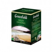 Чай зеленый Greenfield пирамидки Milky Oolong, вкус молока, 20шт/уп, ст.1