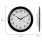 Часы Troyka 11100112 круг плав.ход пластик d-290, ст.1