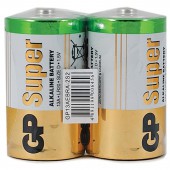 Элементы питания батарейка GP Super эконом упак D/LR20/13A алкалин. 2 шт/уп., ст.1