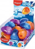 Точилка с контейнером, 1 отверстие, Maped I-Gloo 534754, цвет ассорти, ст.1 Точилка с контейнером, 1 отверстие, Maped I-Gloo 534754, цвет ассорти, ст.1