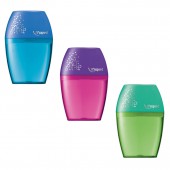 Точилка с контейнером, 1 отверстие, Maped Shaker, 534753, цвет в ассортименте, ст.1 Точилка с контейнером, 1 отверстие, Maped Shaker, 534753, цвет в ассортименте, ст.1
