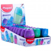 Точилка с контейнером, 1 отверстие, Maped Shaker, 534753, цвет в ассортименте, ст.1 Точилка с контейнером, 1 отверстие, Maped Shaker, 534753, цвет в ассортименте, ст.1