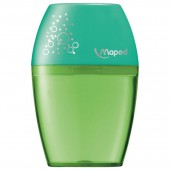 Точилка с контейнером, 1 отверстие, Maped Shaker, 534753, цвет в ассортименте, ст.1 Точилка с контейнером, 1 отверстие, Maped Shaker, 534753, цвет в ассортименте, ст.1