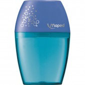 Точилка с контейнером, 1 отверстие, Maped Shaker, 534753, цвет в ассортименте, ст.1 Точилка с контейнером, 1 отверстие, Maped Shaker, 534753, цвет в ассортименте, ст.1