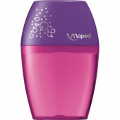 Точилка с контейнером, 1 отверстие, Maped Shaker, 534753, цвет в ассортименте, ст.1 Точилка с контейнером, 1 отверстие, Maped Shaker, 534753, цвет в ассортименте, ст.1
