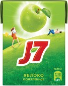Сок "J7 Яблоко", 0,2л, 27 шт/уп