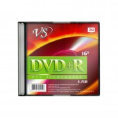 Диск DVD+R VS 4,7GB 16x SL 5шт/уп