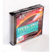 Диск DVD+RW VS 4,7GB 4x SL 5шт/уп