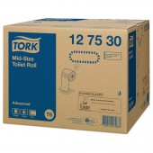Бумага туалетная для держателей "Tork Compact" 100м, 2-слойная, белая 27 рул./уп, ст.1 Бумага туалетная для держателей "Tork Compact" 100м, 2-слойная, белая 27 рул./уп, ст.1
