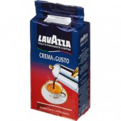 Кофе молотый натуральный Lavazza Crema e Gusto, 250г, вакуумный пак.