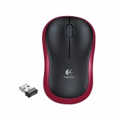 Мышь компьютерная Logitech Wireless Mouse M185 Red USB 910-002240