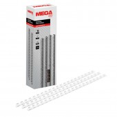 Пружина для переплета Pro Mega Office, пластик, 8 мм, 100шт/уп Пружина для переплета Pro Mega Office, пластик, 8 мм, 100шт/уп
