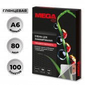 Заготовки для ламинирования Pro Mega Office 111х154 (А6), 100шт/уп Заготовки для ламинирования Pro Mega Office 111х154 (А6), 100шт/уп