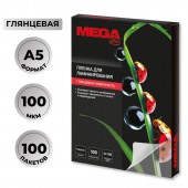 Заготовки для ламинирования Pro Mega Office 154х216 (А5), 100шт/уп Заготовки для ламинирования Pro Mega Office 154х216 (А5), 100шт/уп