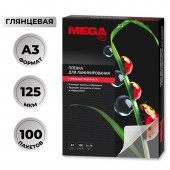 Заготовки для ламинирования Pro Mega Office 303х426 (А3), 100шт/уп Заготовки для ламинирования Pro Mega Office 303х426 (А3), 100шт/уп