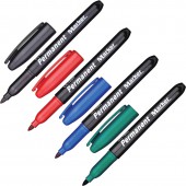 Набор маркеров перманентных 2мм. 4цв Набор маркеров перманентных 2мм. 4цв