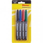 Набор маркеров перманентных 2мм. 4цв Набор маркеров перманентных 2мм. 4цв