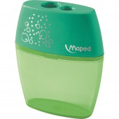 Точилка с контейнером, 2 отверстия, Maped Shaker, цвет в ассортименте Точилка с контейнером, 2 отверстия, Maped Shaker, цвет в ассортименте