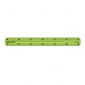 Линейка 30см, пластмассовая, Maped Twist'n Flex 027900, прозрачная, с градуиров., цв.ассорт, ст.1 Линейка 30см, пластмассовая, Maped Twist'n Flex 027900, прозрачная, с градуиров., цв.ассорт, ст.1