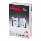 Демо-система настенная, Mega Office Fds006, 10 панелей, цвет черный, ст.1