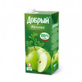 Сок "Добрый. Яблочный", 2 л Сок "Добрый. Яблочный", 2 л