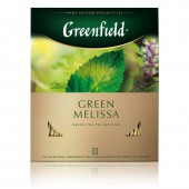 Чай зеленый Greenfield Green Melissa, мелиса, мята, 100пак/уп, 0879-09 Чай зеленый Greenfield Green Melissa, мелиса, мята, 100пак/уп, 0879-09