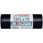 Пакеты для мусора Paclan Professional 120л 10шт 14мкм нд черный  ст.1 Пакеты для мусора Paclan Professional 120л 10шт 14мкм нд черный  ст.1