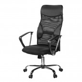 Кресло руководителя bn eсhair-506 Tpu net к/з черный, сетка, хро