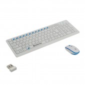 Набор клавиатура + мышь Skyline 895 Nano W(Белый) Кл:104, 1000 1500 2000dpi  ст.1