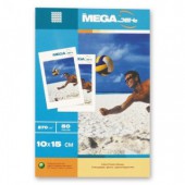 Фотобумага Mega Jet Ultra Photo Glossy, 10х15, 270 гр/м2, 50л., глянцевая, односторонняя, ст.1