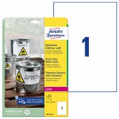 Самокл. этикетки Avery Zweckform, Всепогодные, бел., L+K+CL Самокл. этикетки Avery Zweckform, Всепогодные, бел., L+K+CL
