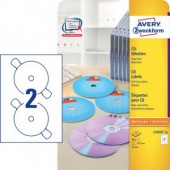 Этикетки самокл. Avery Zweckform , для CD/DVD, d 117мм, 2шт. на листе, 25 л/уп Этикетки самокл. Avery Zweckform , для CD/DVD, d 117мм, 2шт. на листе, 25 л/уп