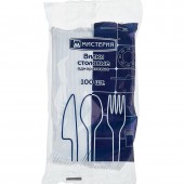 Вилка одноразовая белая, 16,5 см, ПС, 100 шт уп. Вилка одноразовая белая, 16,5 см, ПС, 100 шт уп.