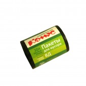 Пакеты для мусора  30л с ручками, 50*70см, 25мкм, ВД, черн, 30 шт. рул Пакеты для мусора  30л с ручками, 50*70см, 25мкм, ВД, черн, 30 шт. рул