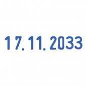 Датер-мини пластмассовый, цифровой, 3,8 мм, банковский, месяц цифрами Датер-мини пластмассовый, цифровой, 3,8 мм, банковский, месяц цифрами