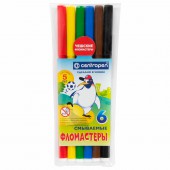 Фломастеры 6цв., "Пингвины" Фломастеры 6цв., "Пингвины"