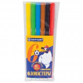 Фломастеры 6цв., "Пингвины" Фломастеры 6цв., "Пингвины"