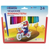 Фломастеры 24цв., "Пингвины" Фломастеры 24цв., "Пингвины"