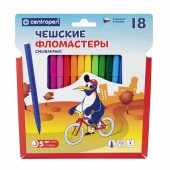 Фломастеры 18цв, "Пингвины" Фломастеры 18цв, "Пингвины"