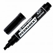 Маркер перманентный Centropen, черный, клиновидный наконечник, 1-4,6 мм Маркер перманентный Centropen, черный, клиновидный наконечник, 1-4,6 мм