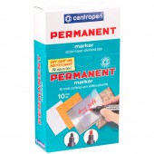 Маркер перманентный Centropen, круглый након., 2,5 мм Маркер перманентный Centropen, круглый након., 2,5 мм